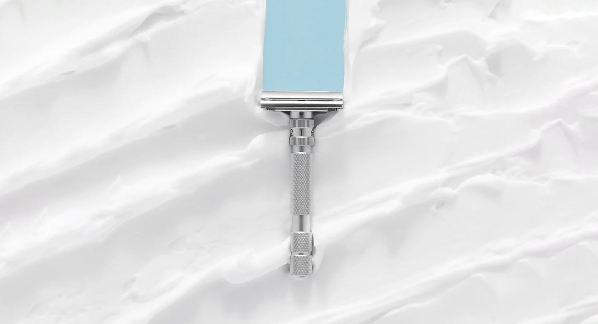 Safety razor gesloten kam