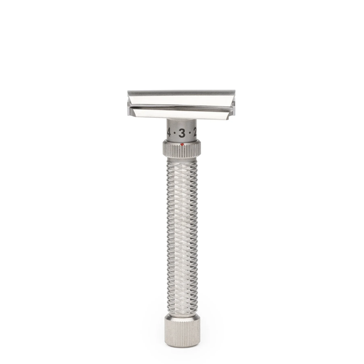 Slant Safety Razor Konsul XL - Stainless Steel