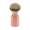Shaving Brush Hexagon Silvertip Badger Sunrise