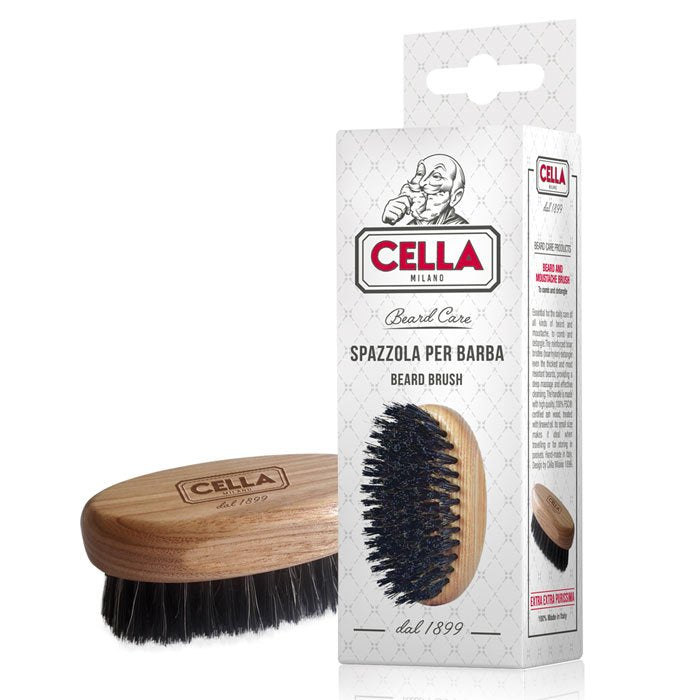 Cella Milano Brosse à barbe – poils de sanglier et nylon