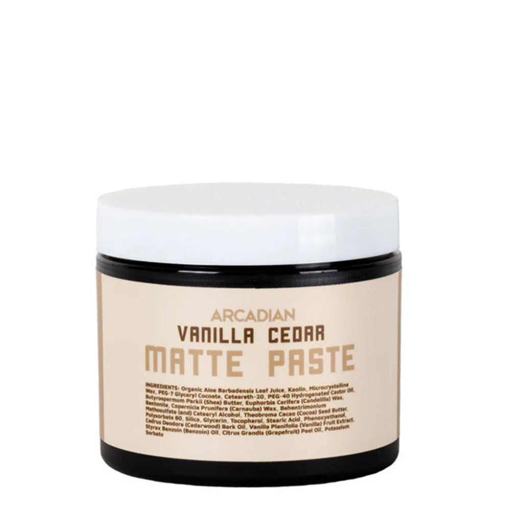 Arcadian Vanilla Cedar Matte Paste 115 g