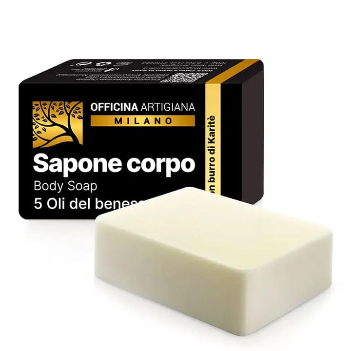 Officina Artigiana Milano Body Soap - 5 Oli del Benessere 100 g