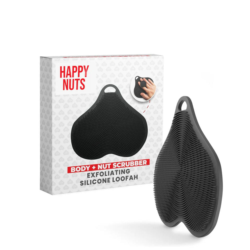 Happy Nuts Body & Nut Scrubber - Exfoliating Silicone Loofah