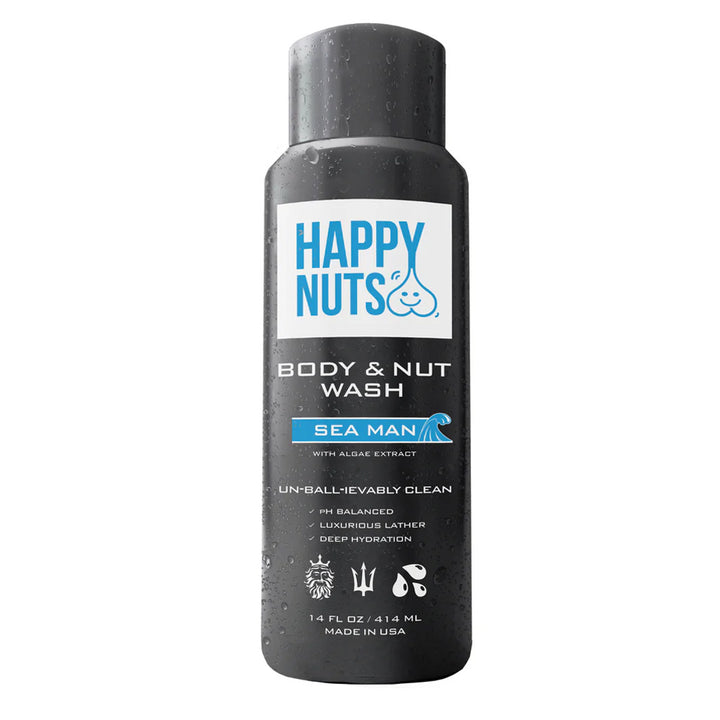 Happy Nuts Body & Nut Wash - Sea Man 414 ml