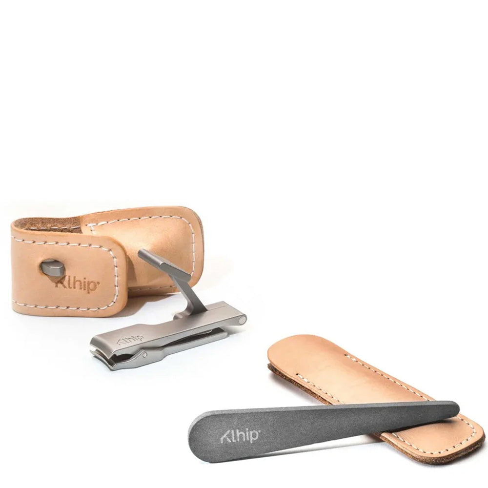 Klhip Combo – Ultimate Clipper + Natural Stone Nail File