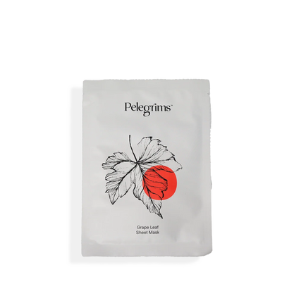 Bild von Weinblatt-Tuchmaske