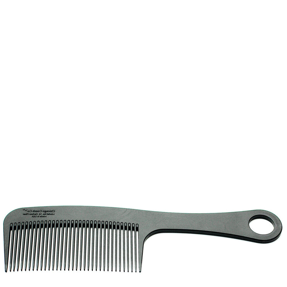 Chicago Comb Co. Kam - Model No. 14 Carbon Fiber