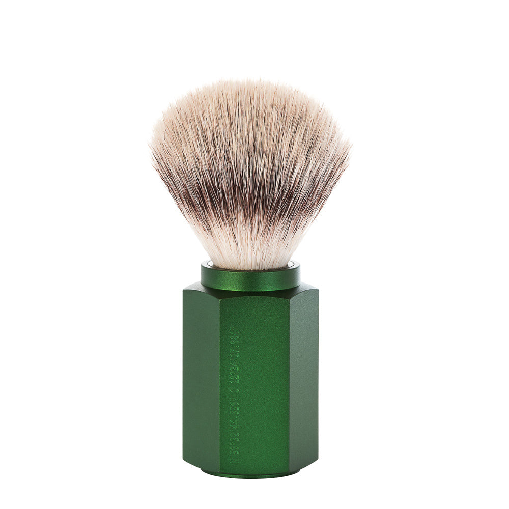 Mühle HEXAGON Shaving Brush Silvertip Fibre®