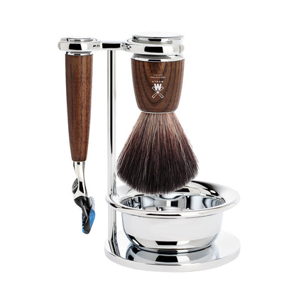 Afbeelding van Rytmo Fusion Shaving Set 4-Piece - Ash Wood