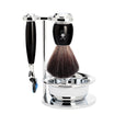 Shaving Set Vivo 4-Piece - Black