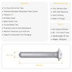 Safety Razor Adjustable Muramasa with Base Stand specs