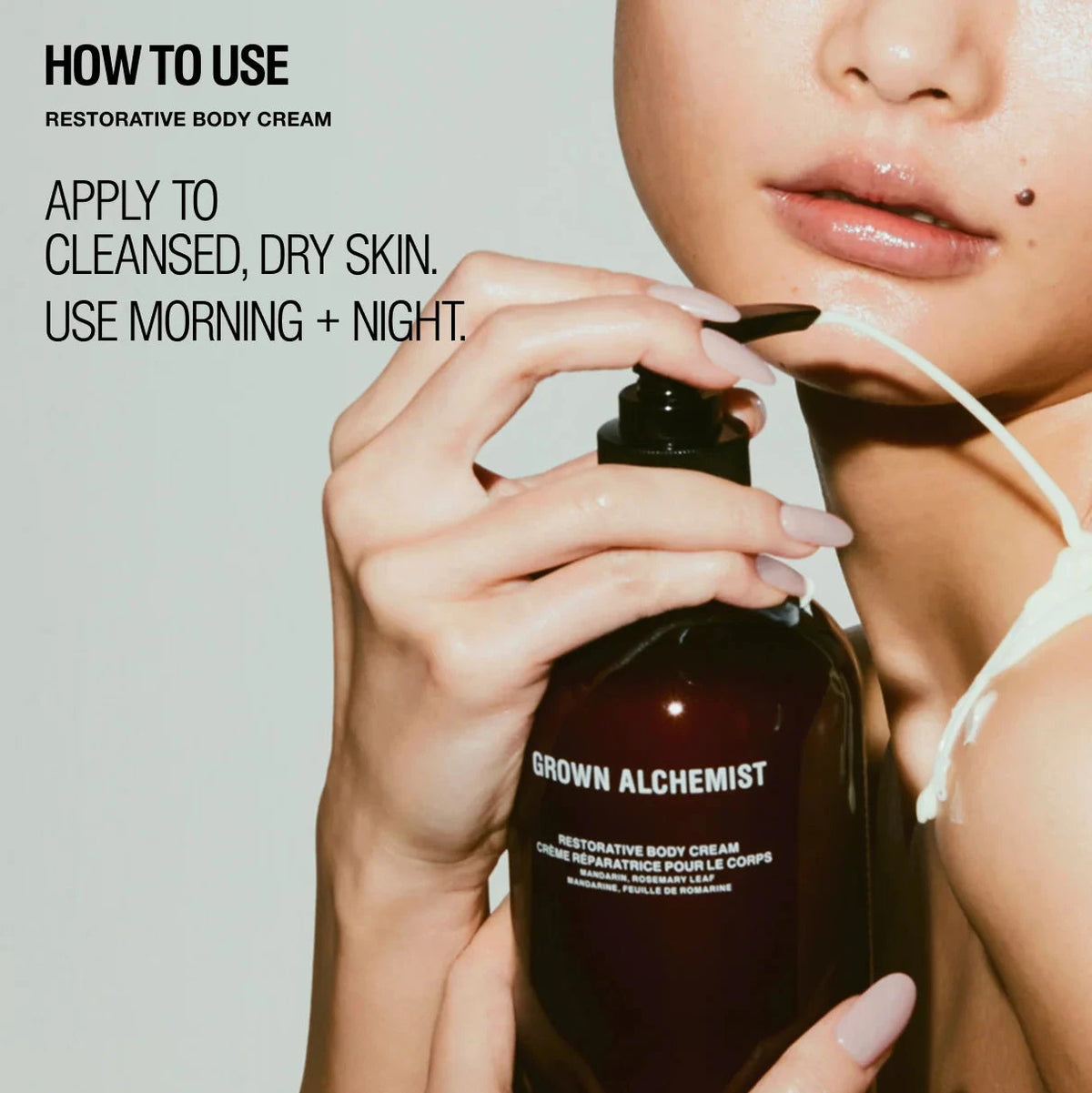 Restorative Body Cream gebruik