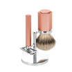 Ensemble de rasage Hexagon Sunrise avec blaireau Silvertip