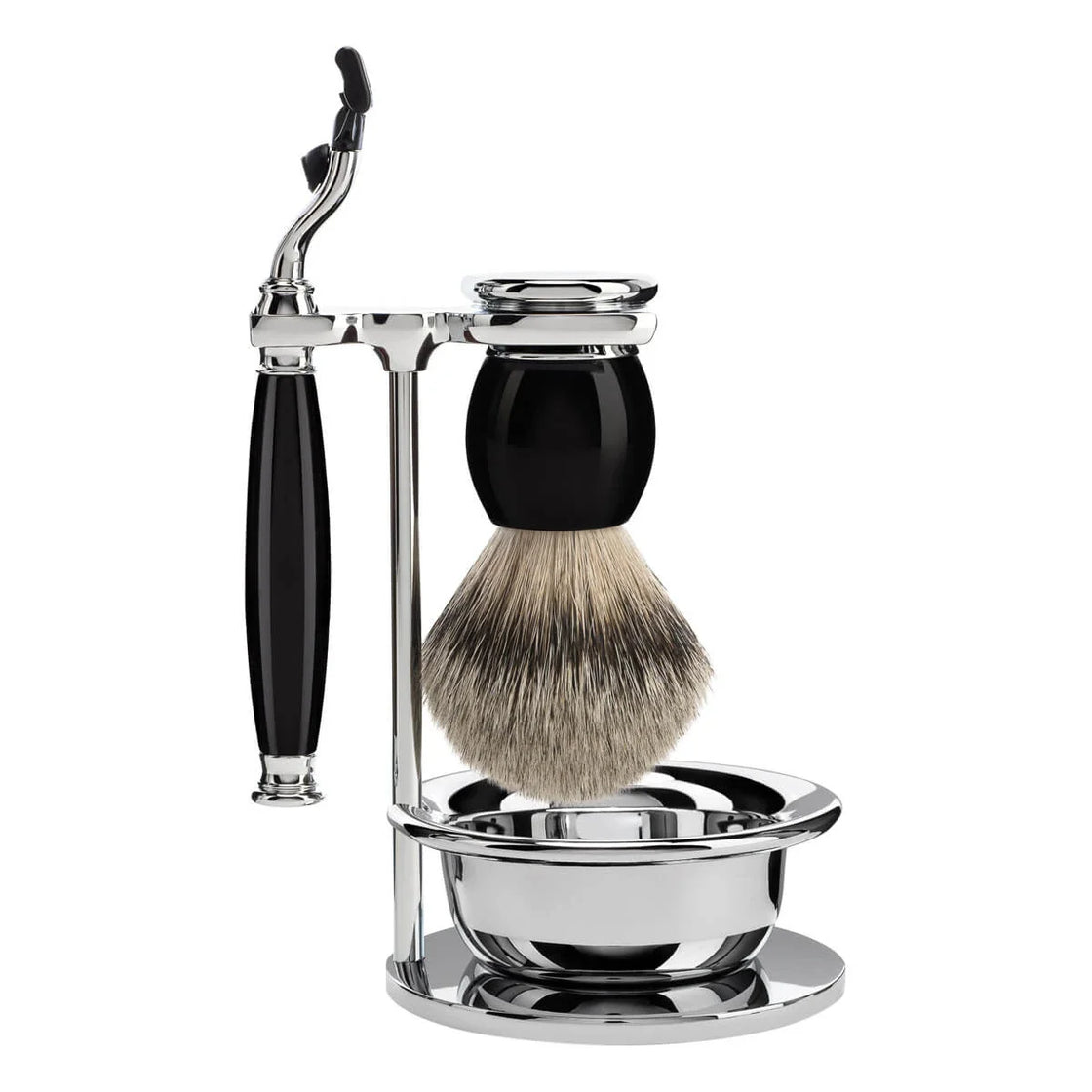 Shaving Set 4-Piece Sophist - Black Mach3®