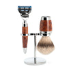 Shaving Set 3-Piece Stylo - Thuja wood