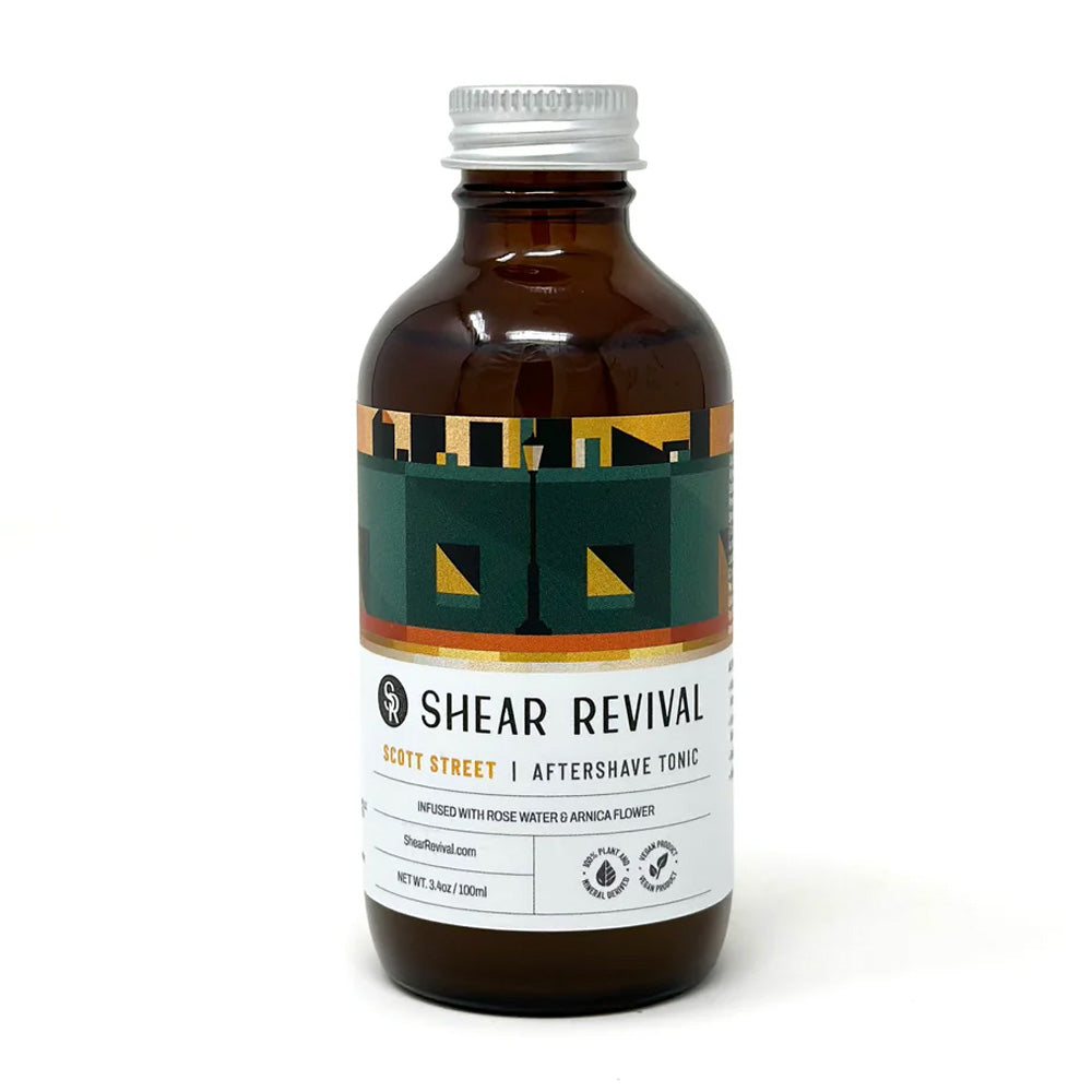 Shear Revival Scott Street Aftershave Tonic - Orange & Oakmoss 100 ml