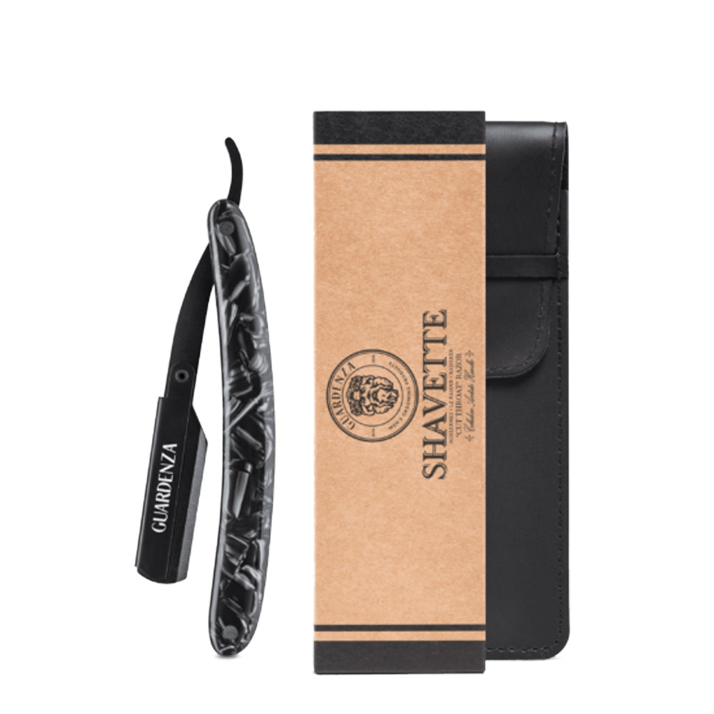 Guardenza Shavette "Cut Throat" Razor - Acetate