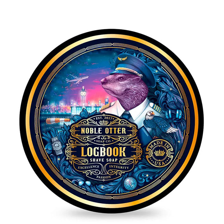 Noble Otter Shaving Soap - Logbook 118 ml