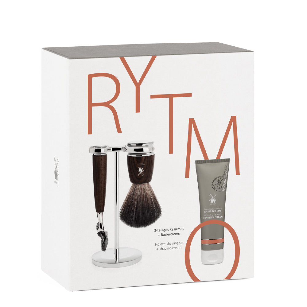Mühle Shavingset + Shaving Cream Grapefruit & Mint