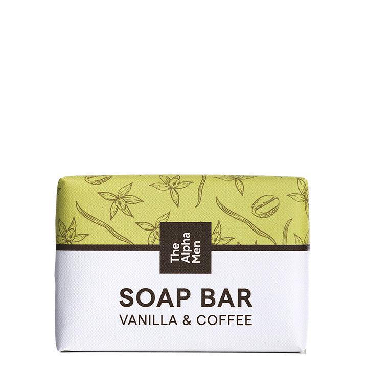 The Alpha Men Soap Bar Vanilla & Coffee
