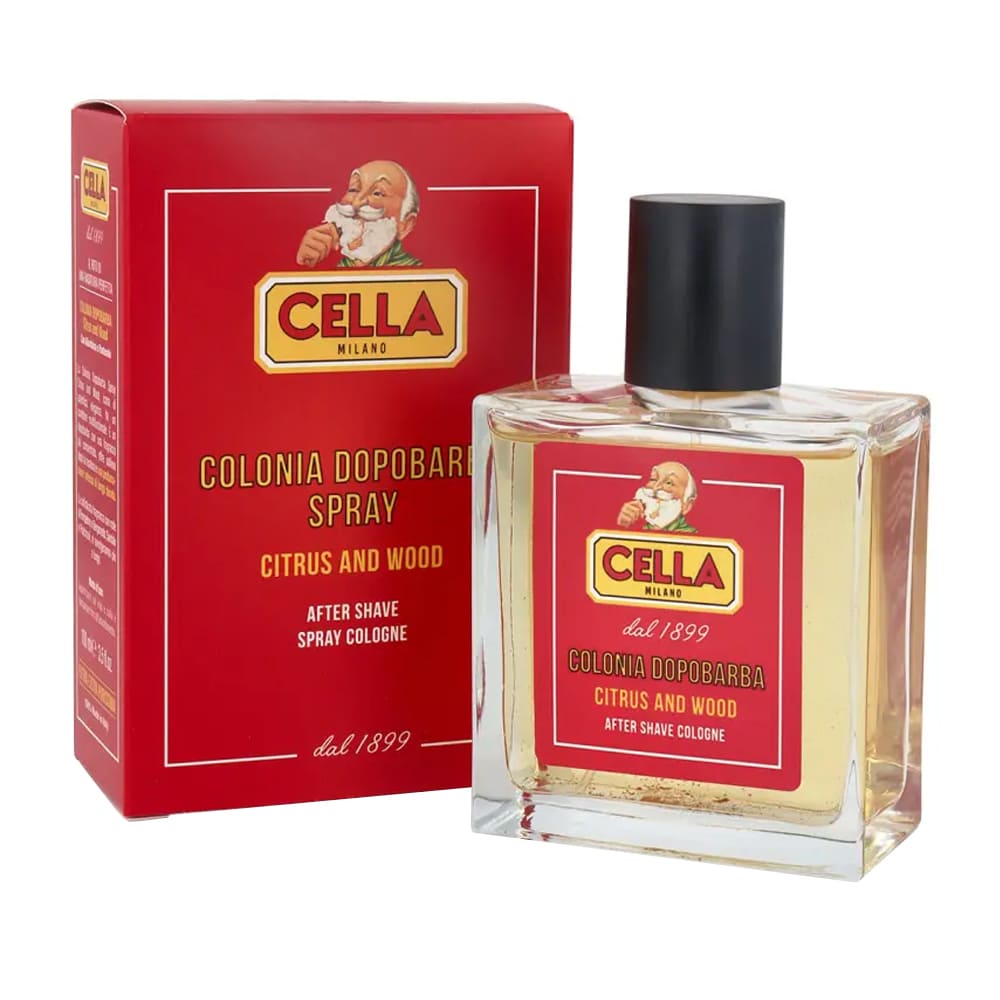 Cella Milano Aftershave Cologne Spray – Citrus & Wood