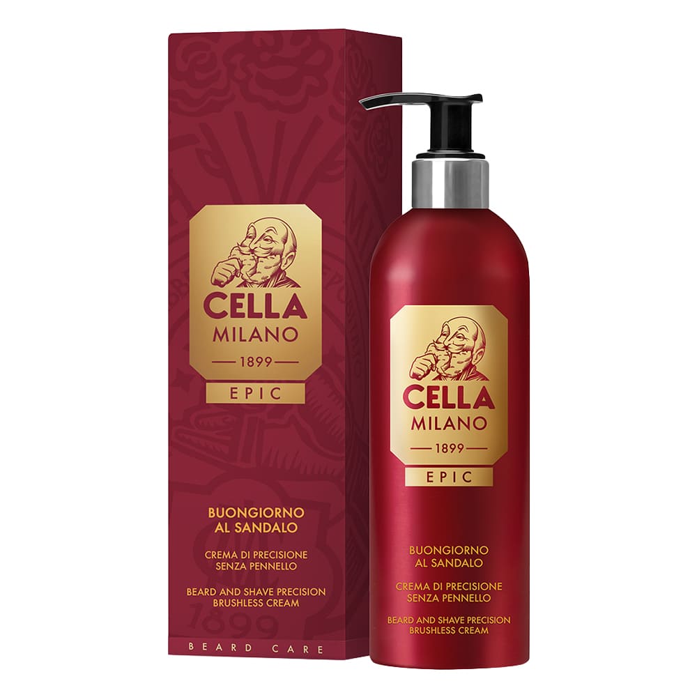 Cella Milano Epic Beard Precision Cream – Buongiorno al Sandalo