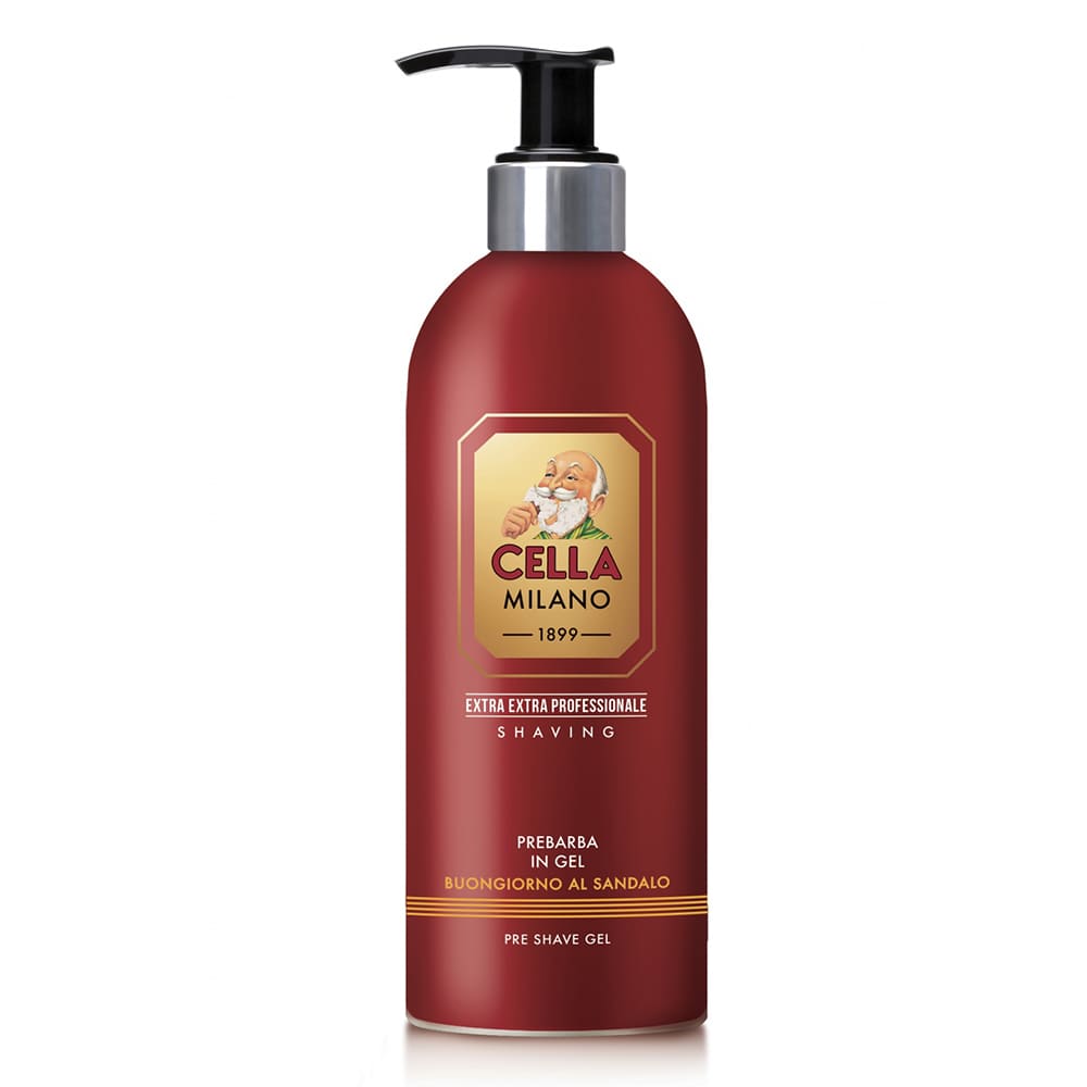 Cella Milano Pre-Shave Gel – Buongiorno al Sandalo