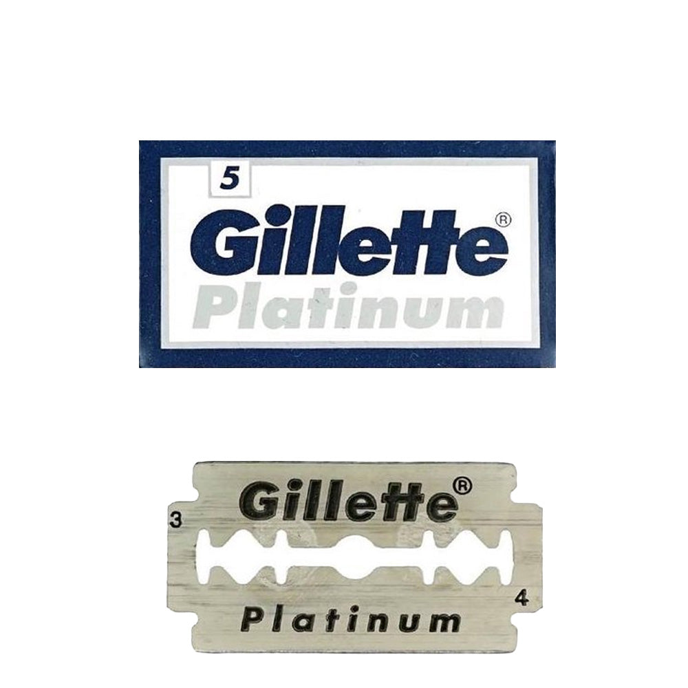 Gillette Platinum Double Edge Blades 5 stuks