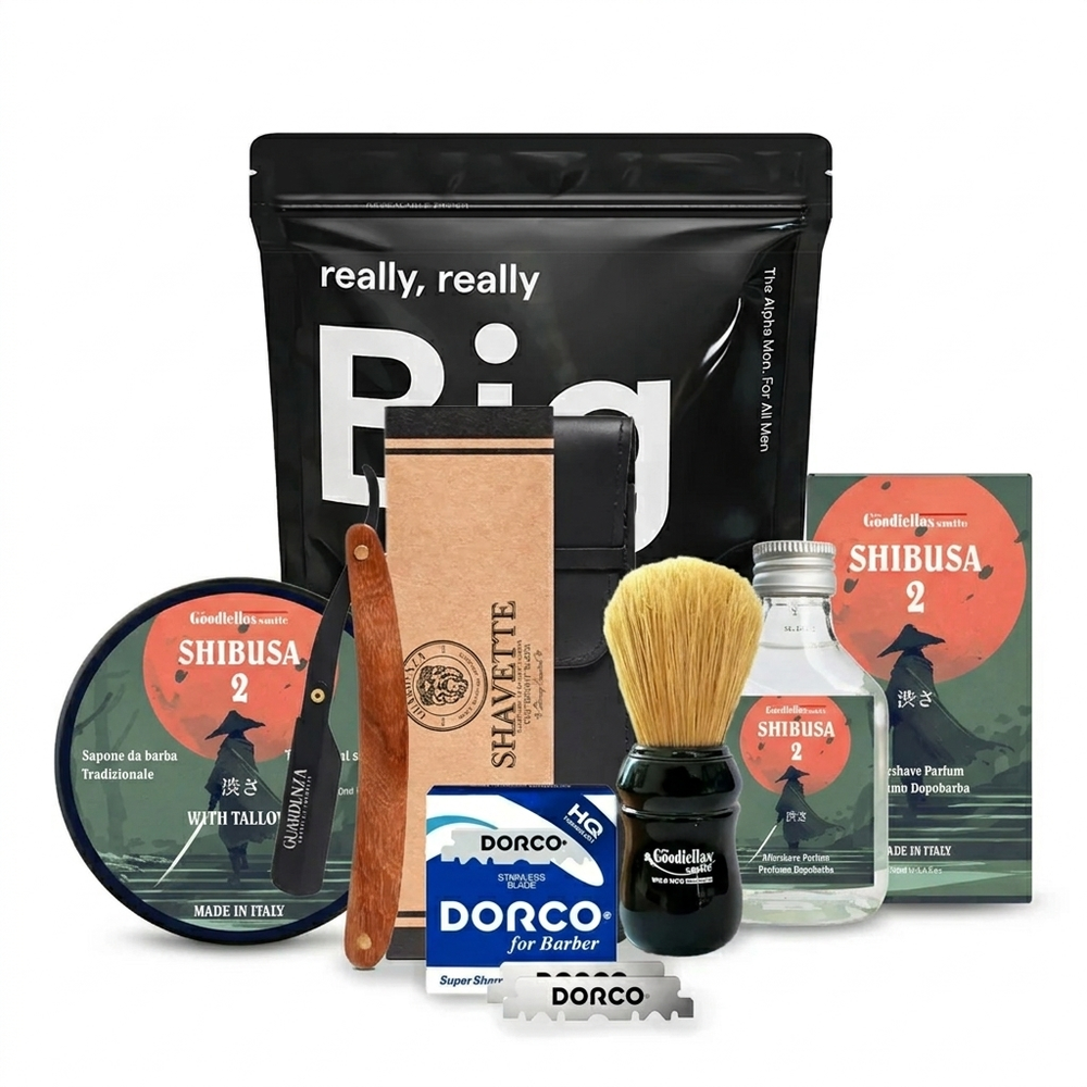 The Alpha Men Shavette Starterkit