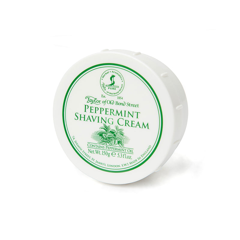 Taylor of Old Bond Street Shaving Cream – Peppermint