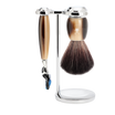 Rasierset Vivo 3-teilig - Horn Braun
