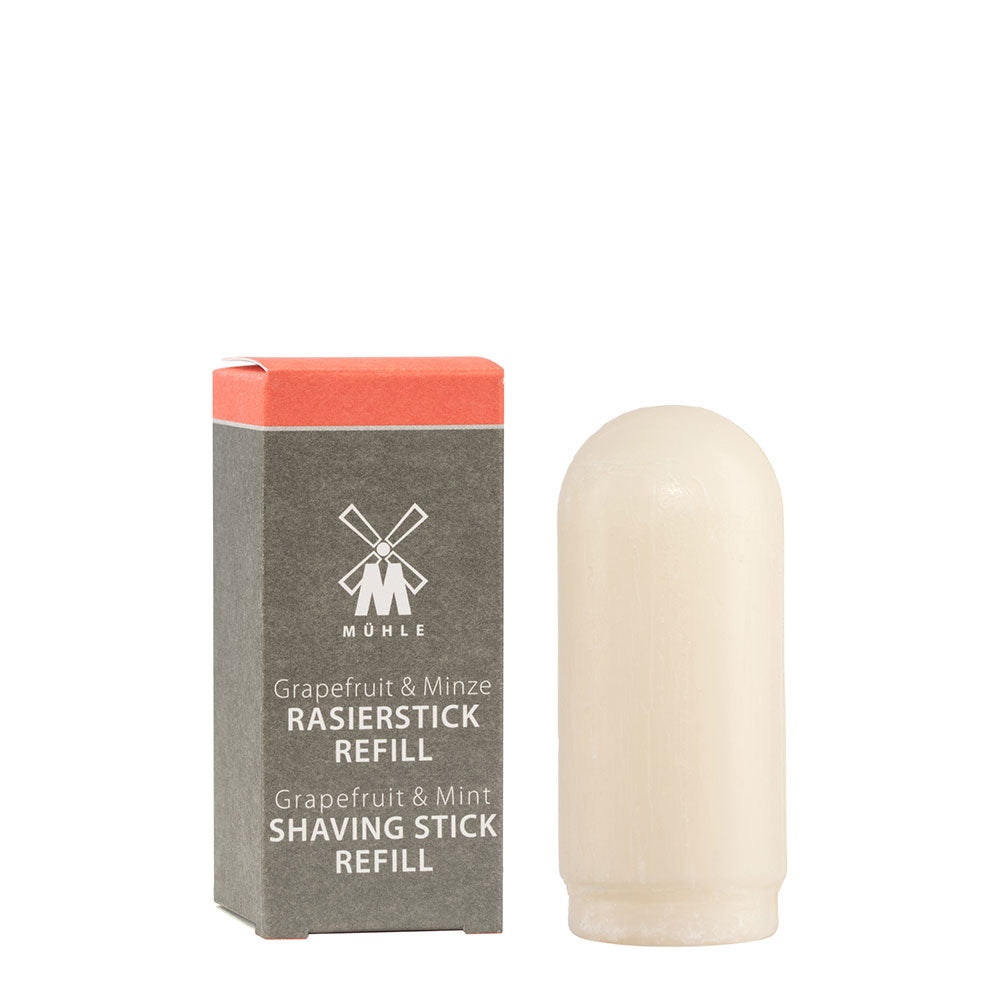 Shaving Soap Stick Navulling Grapefruit & Mint, 65g