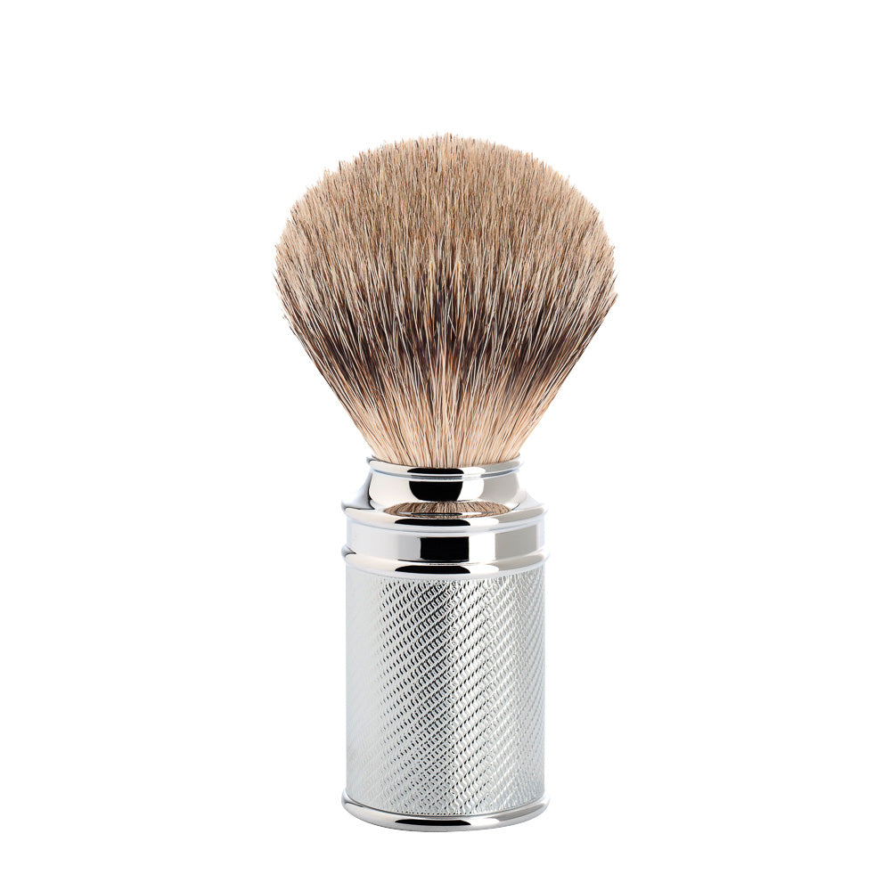 Muhle Scheerkwast Traditional - Silvertip Chrome