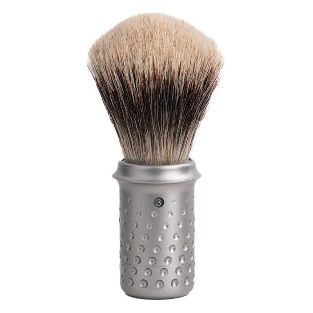 Tatara Shaving Brush Muramasa Adjustable – Finest Badger – Matte