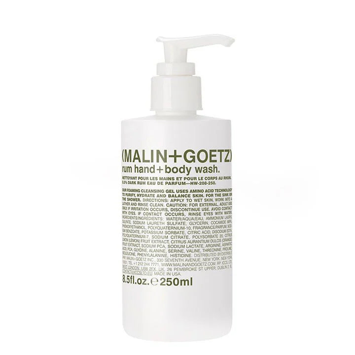 Malin+Goetz Rum Hand & Body Wash 250 ml