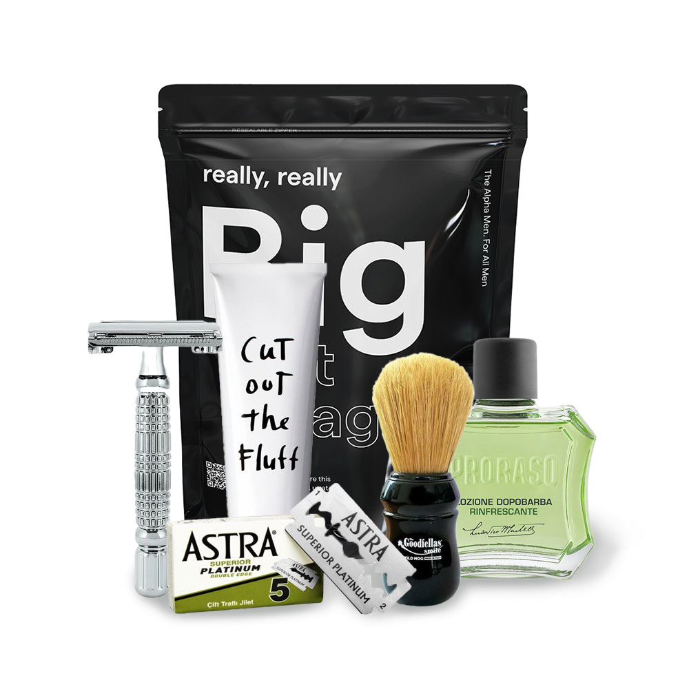 The Alpha Men Safety Razor Starterkit