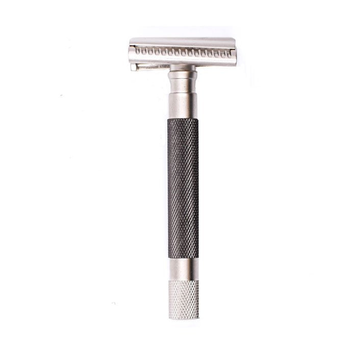 Parker Rasierhobel Semi Slant Graphit