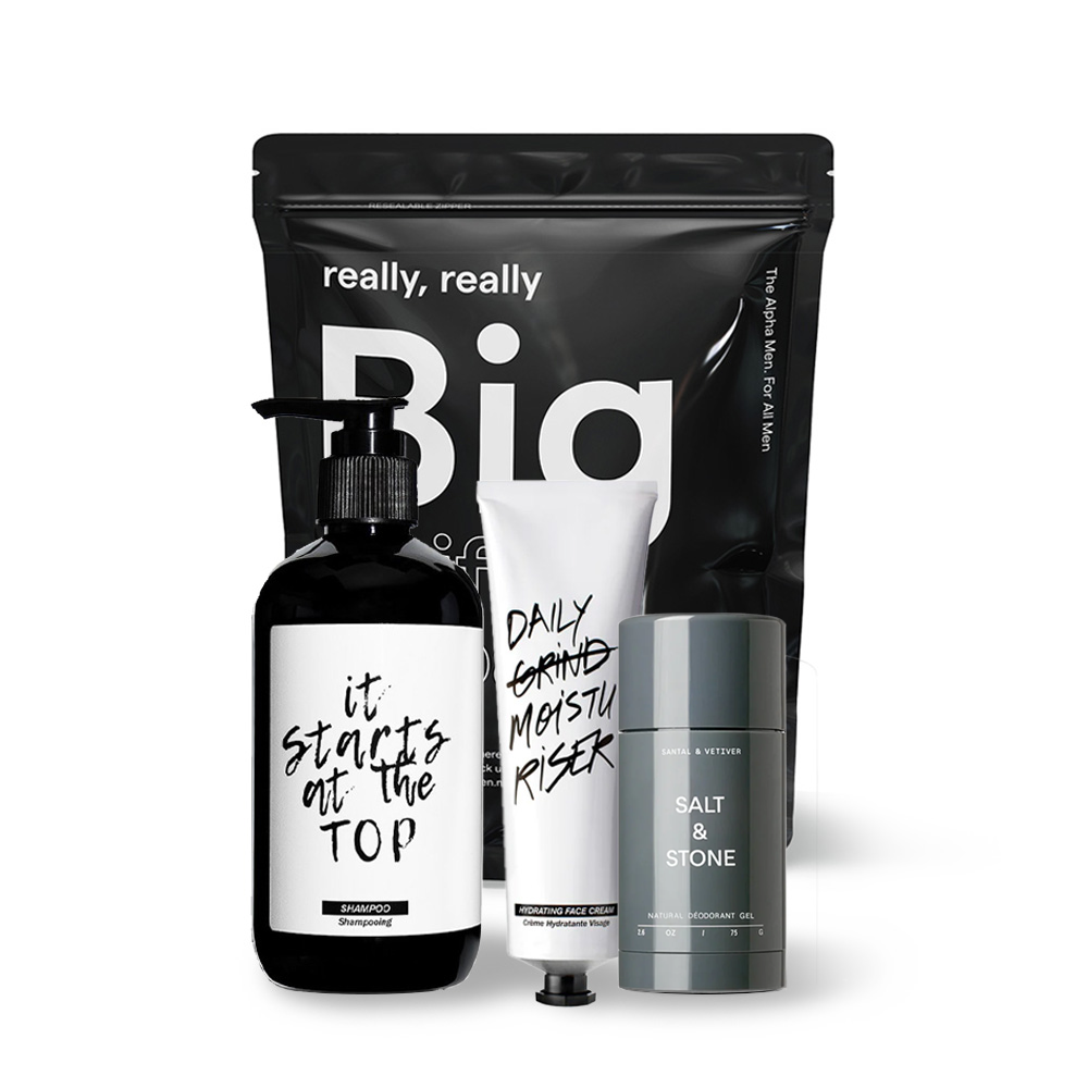 The Alpha Men Essentials Kit.