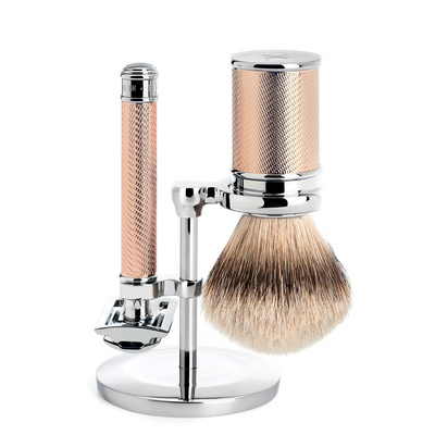 Image de Shaving Set Traditional - Safety razor - Rosegold