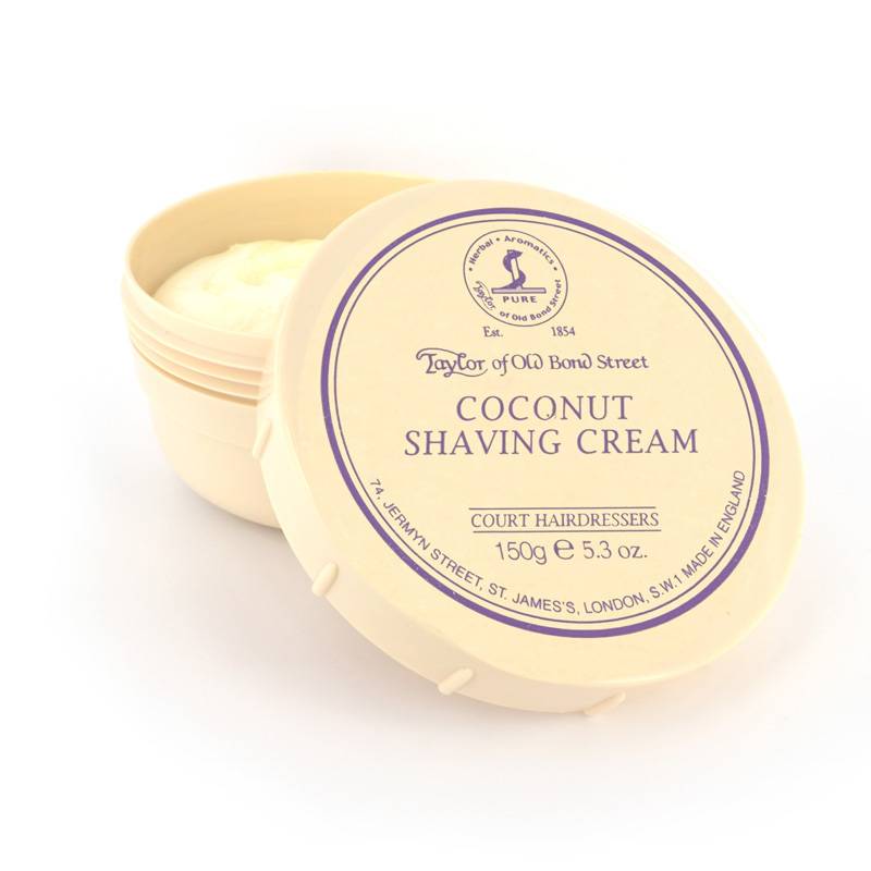 Taylor of Old Bond Street Scheercreme - Coconut 150 g