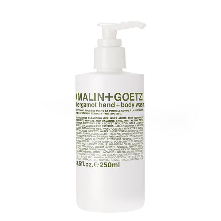 Malin+Goetz Bergamot Hand & Body Wash 250 ml