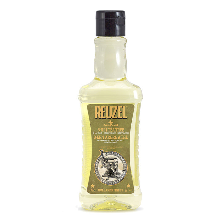 Reuzel 3-in-1 Tea Tree Shampoo, Conditioner & Body Wash 350 ml