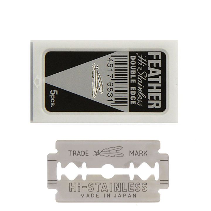 Feather Double Edge Blades - 71-S 5 stuks