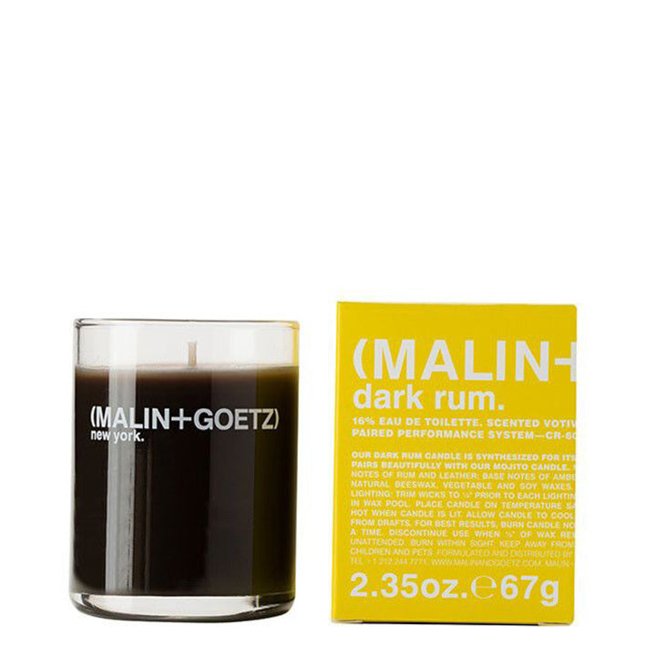 Malin+Goetz Geurkaars - Dark Rum 67 g