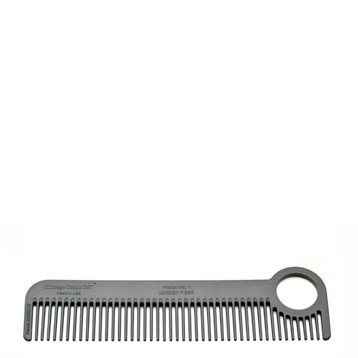 Chicago Comb Co. Haarkamm Modell Nr. 1 – Kohlefaser