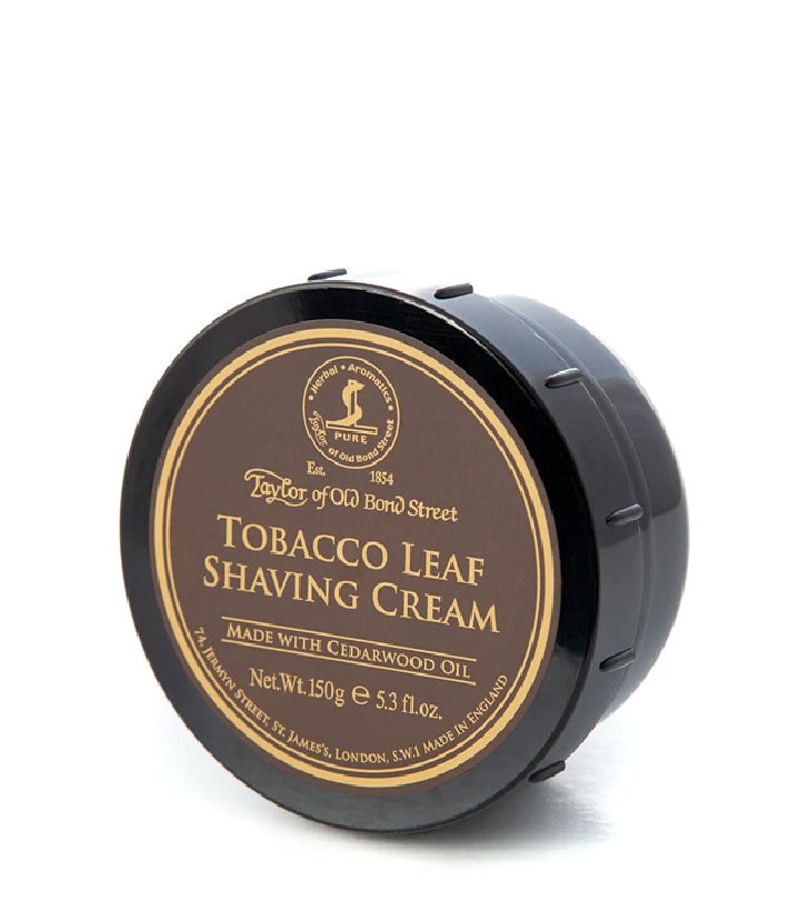 Taylor of Old Bond Street Rasieren Cream – Tabakblatt