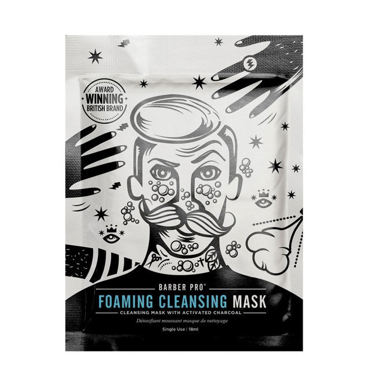 Barber Pro Foaming Cleansing Gezichtsmasker 18 ml