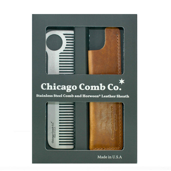 Chicago Comb Co. Giftbox Model No. 1 – Stainless Steel