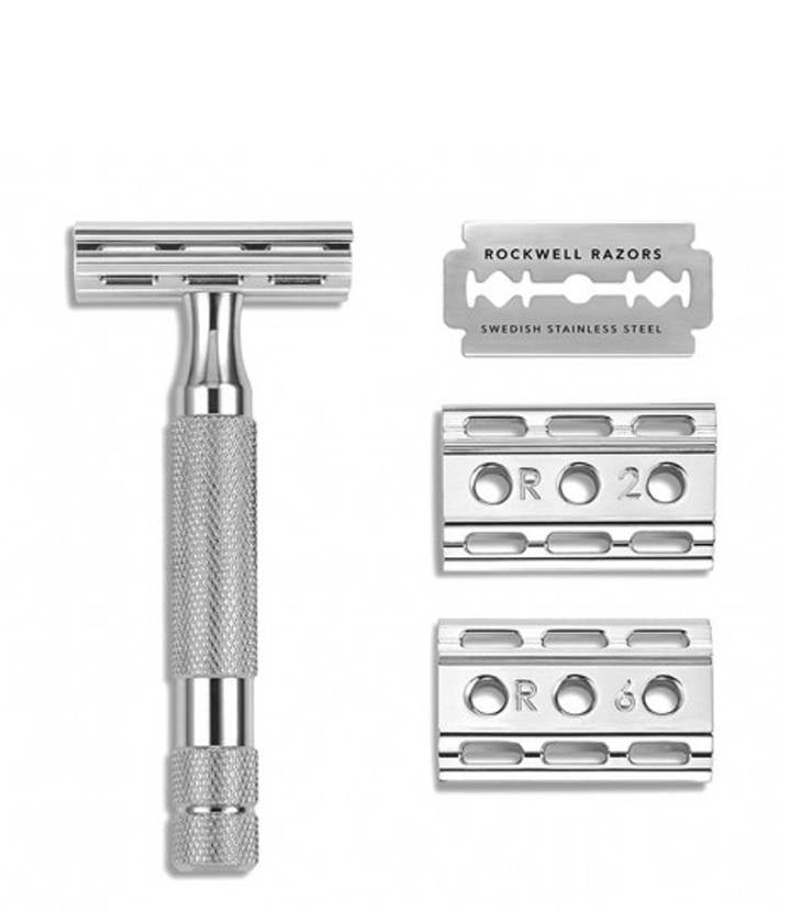 Rockwell Razors Safety Razor 6C White Chrome