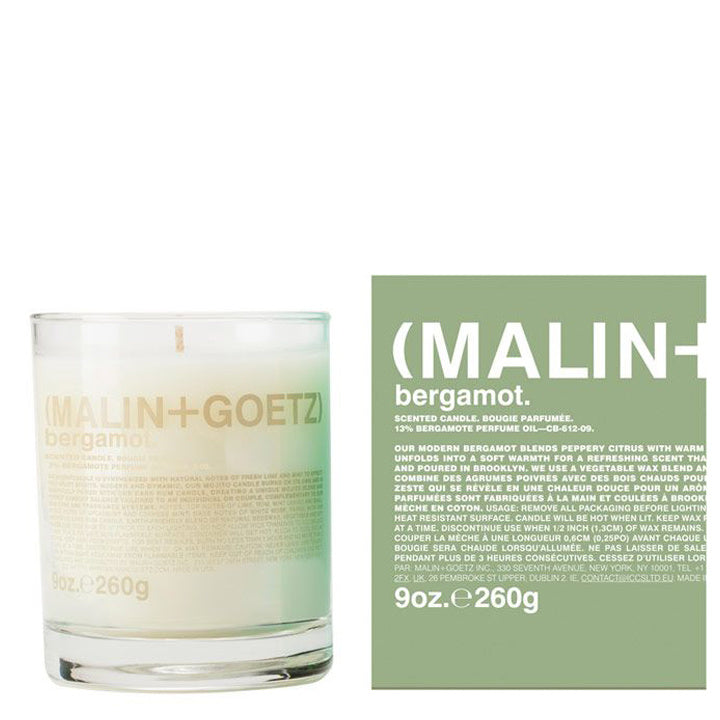 Malin+Goetz Geurkaars - Bergamot 60 branduren